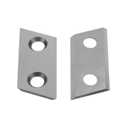 VONROC 2-pack Reservknivar till Kompostkvarn GS502AC – Hårdmetallblad, Vändbara