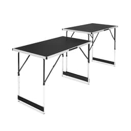 VONROC Multifunktionellt bord - 100 x 60 cm | 2-delar set