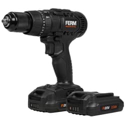 FERM CDM1147P Professionel - Slagboremaskine - 20V - 2.0Ah - Inkl. 2 batterier – INDUSTRIAL