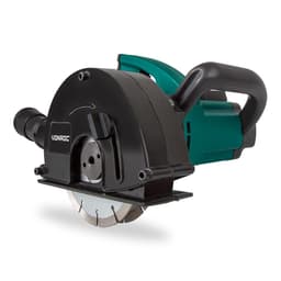 VONROC Betongspårfräs 1700W – 150mm | Inkl. 2 diamantskivor och verktygspåse