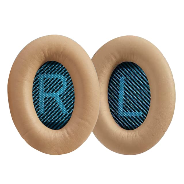 Öronkuddar kompatibla med Bose QC15 QC25 QC35 AE 2 Beige