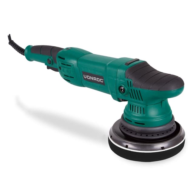 VONROC Dual action polermaskin 1050W – 150mm | Inkl. 1 poleringssvamp