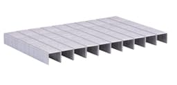 Heftklammern 12 und 14 mm für Elektrotacker - Universal - 1000 Stück