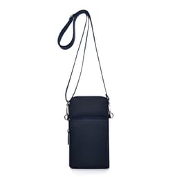 Mobilväska med hörlursuttag Blå