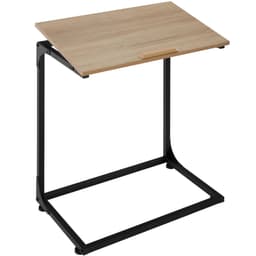 tectake Sidebord Ruston 55x35x66,5cm 55 x 35 x 66.5 cm Industrielt Lyst Træ, Egetræ Sonoma
