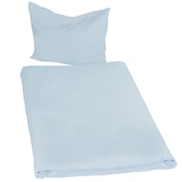 tectake Sengetøj 200x135cm 2-dele 200 x 135 x 0.5 cm Blå
