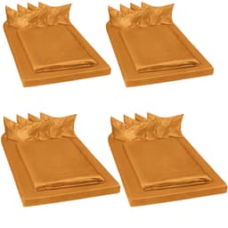 4 Sengetøy sateng sengesett 150x200cm