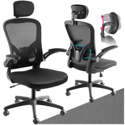 Kontorstol Arges - ergonomisk med justerbar hodestøtte