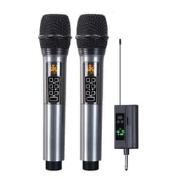 Äänimikrofoni konferenssimikrofoni karaokemikrofoni englanninkielinen versio Musta