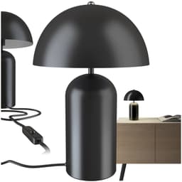 tectake Liten bordslampa Altea, 40W - svart