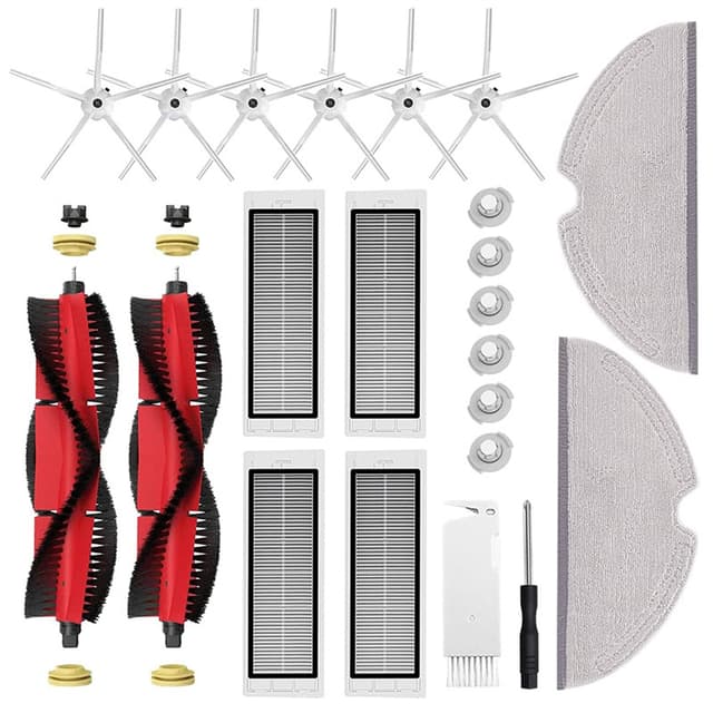 Dammsugartillbehör 22 delar Xiaomi Roborock S5 Max/S6 Pure/S6 MAXV/S50