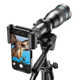 Utendørs 60X HD teleobjektivsett Sort
