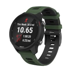 Garmin Forerunner 245 / 645 / Vivoactive / Vivomove armbånd silikone Green 20 mm