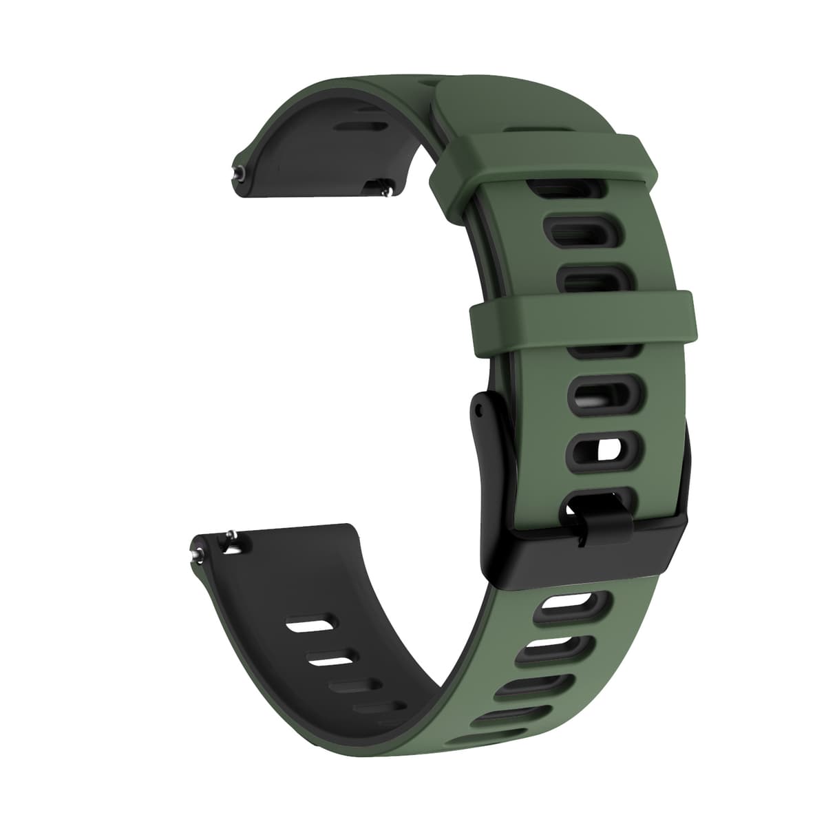 Cinturino in silicone da 20 mm per Garmin Forerunner 245 245M 645 Smart