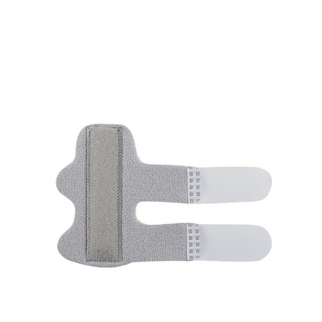 Fingerstøtte / fingerskinne med velcro Grå