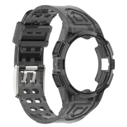 Integreret urrem til Samsung Galaxy Watch6/5/4/FE Sort 44mm