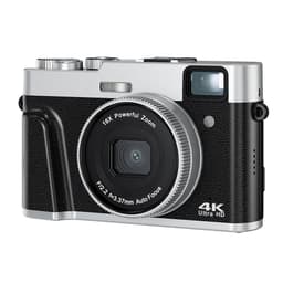 Digitalkamera 4K/48MP/16X Zoom/Autofokus/Søker/Anti-Shake Sort