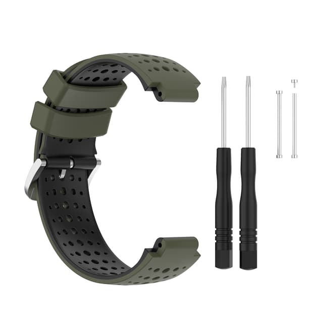 Klockarmband silikon Garmin Forerunner 220, 230, 235, 630, 620, 735XT,