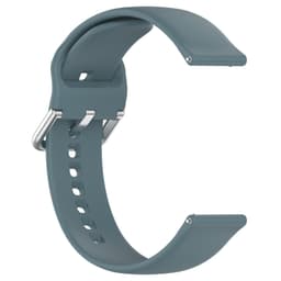 22 mm bløde silikone sportsbånd kompatible med CMF BY NOTHING Watch Pro Blå