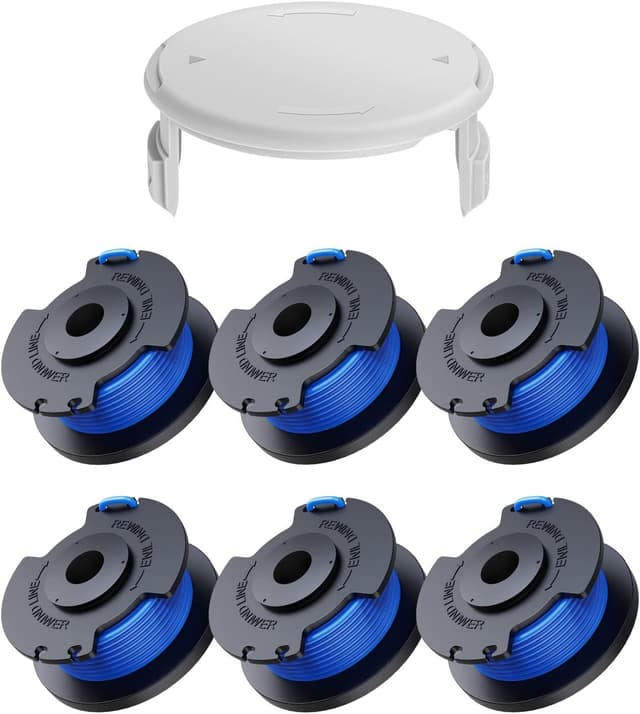 Snelle med tråd til RYOBI gresstrimmer, 6 stk.