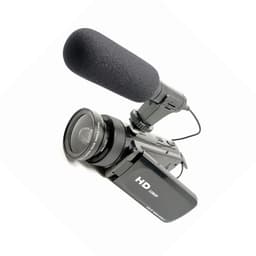 HD Digitalkamera med mikrofon og vidvinkelobjektiv