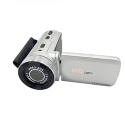 HD digitalkamera med vidvinkelobjektiv White