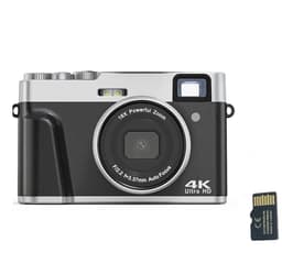 Digitalkamera 4K/48MP/16X Zoom/Autofokus/Søger/Anti-Shake med 32GB kort