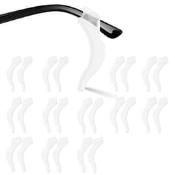 Anti-slip silikone brilleholder 12-par Hvid