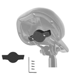 Tyverisikker AirTag-holder for sykkel Sort