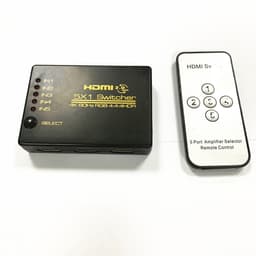 HDMI Switch 5x1 - 4K/3D med fjernbetjening