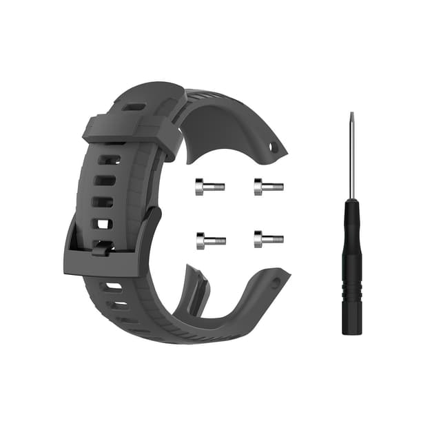 Klockarmband Grå