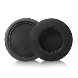 Erstatningsørepuder til hovedtelefoner - Sorte Soccer Mesh ørekopper (2-pack)