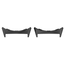 2-pack kellon liittimet Google Pixel Watch 3:lle 45mm (22mm aukeava) Musta