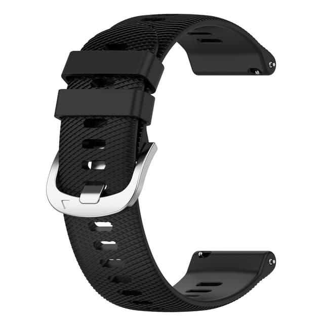 Urrem silikone Garmin Forerunner 265S Sort 18 mm