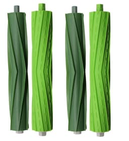 Gummiborste / Rullborste 4-pack Grön