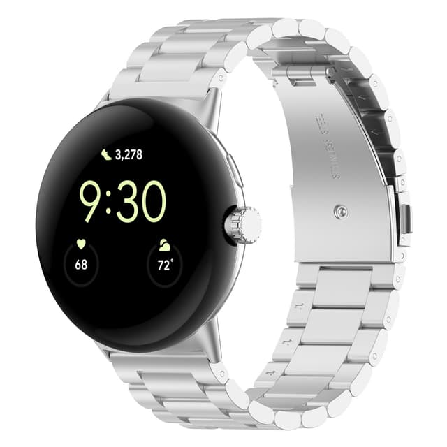 Klockarmband i rostfritt stål för Google Pixel Watch 3 Silver 41 mm