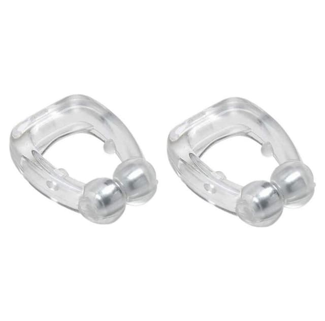 Magnetisk anti-snarkning näsklämma Silikon 2-pack