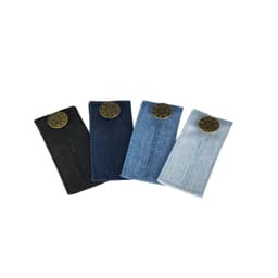 Housut farkut vyötärön pidennyspainike 4 kpl 83x35x3 mm