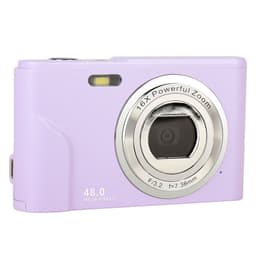 Digitalkamera 1080P, 48 megapiksler, 16x zoom Purple