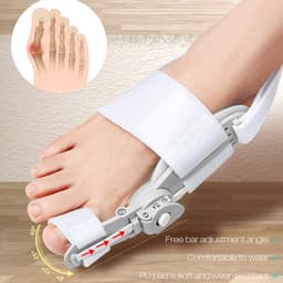 Tåseparator - Korrigerende støtte for Hallux Valgus Hvit