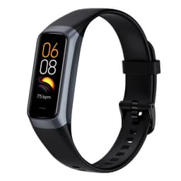 Smartwatch med puls- og blodtryksmåler Sort