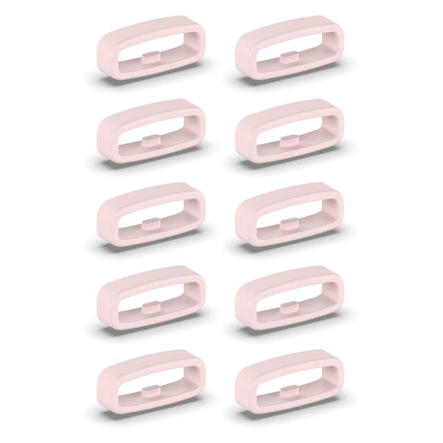 Sløjfe til 22 mm urrem 10-pak Pink