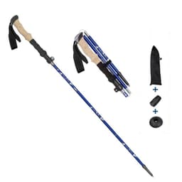 Turstav i 5 seksjoner med justerbar lengde Blue