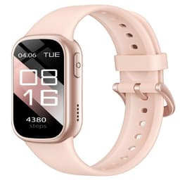 Smartklokke 1.47in TFT med Bluetooth-anrop, IP68, 150mAh Pink