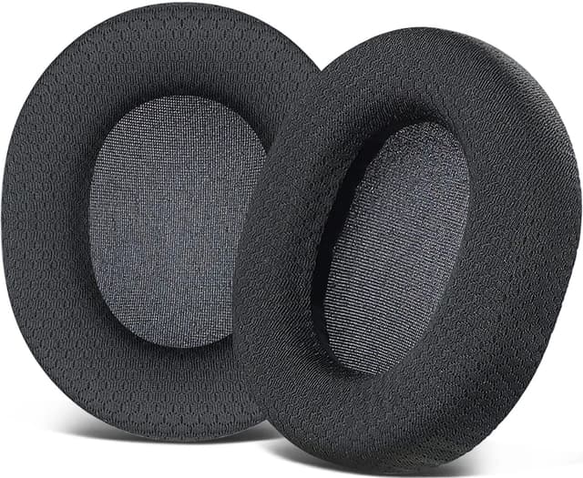 Öronkuddar för SteelSeries Arctis 3/5/7/9/9X/Pro Svart 1 par