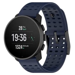 Silikoniranneke Suunto Vertical 9 Peak -sarjan urheilukelloon Tummansininen