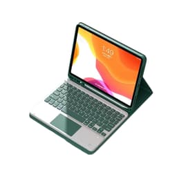Beskyttelsesveske med avtakbart Bluetooth-tastatur for iPad Grønn iPad Air4/5/6 10.9/11 M2（2024）