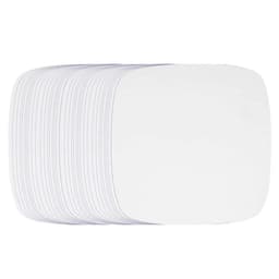 Kertakäyttöinen leivinpaperi tarttumattomalle Airfryerille 18 cm 100 kpl White