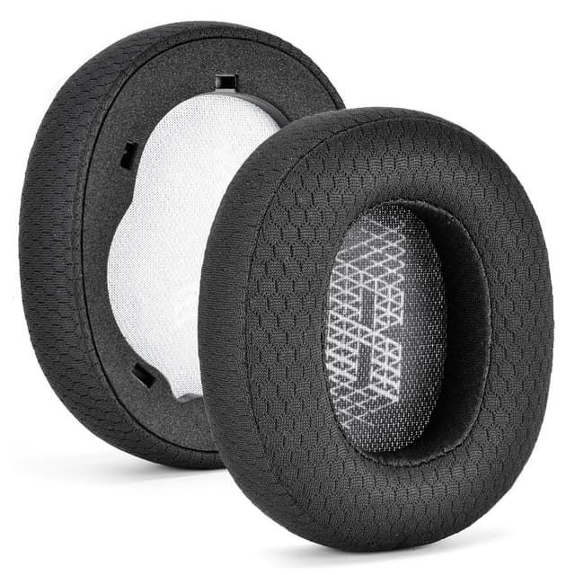 Öronkuddar för JBL E65BTNC/ Duet NC/Live 650 BTNC/Live 660 BTNC Svart