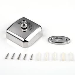 Uttrekkbar tørkesnor i rustfritt stål Sølv 3.8 m